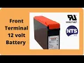Front Terminal Valve Regulated Lead Acid Telecom Batteries