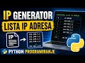 IP Generator - Lista IP Adresa