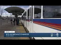 RTD schedule changes start Sunday