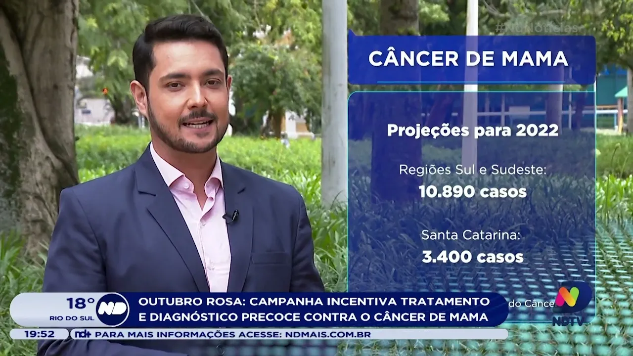 Outubro Rosa: Campanha incentiva tratamento e diagnóstico precoce contra o câncer de mama