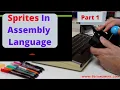 Sprites using Assembly language on the Atari with Joystick control