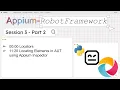 3 2 Appium Locators Locating Elements using Appium Inspector
