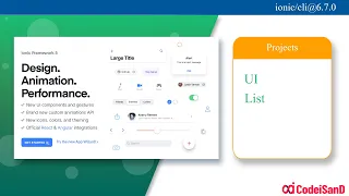 List ionic 5 UI tutorial