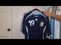 2006 World Cup Lionel Messi Argentina Away Jersey Adidas Bring Back Collection Kit