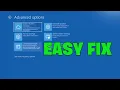 How to Fix INACCESSIBLE BOOT DEVICE and Blue Screen on Startup FIX