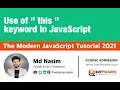 022 Use of this Keyword The Modern JavaScript Tutorial