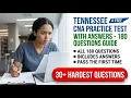 Pass Tennessee CNA Practice Test 2026 180 Real Exam Questions And Answers Guide
