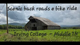 Scenic back roads e bike ride - Irving College