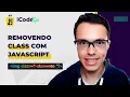 Como remover uma CLASS com JavaScript ILUSTRACODE