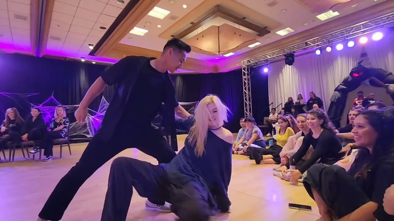 "Willy Wonka" Tuan Nguyen & Anna Brinckmann - 3rd place All-Stars J&J Finals HST 2024