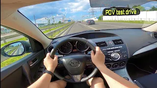 2010 Mazda 3 1 6 AT 105 HP POV Test Drive
