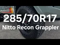 Nitto Recon Grappler First Impressions on a 5th Gen 4RUNNER