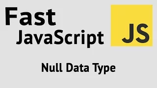 Fast JavaScript Null Data Type