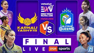 Grand Finale KARNALI YASHVIS VS LALITPUR QUEENS Vatsalya Everest Women S Volleyball League S 2 