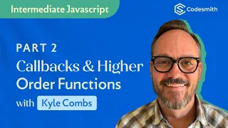 Part 2 JavaScript the Hard Parts Callbacks Higher Order Functions
