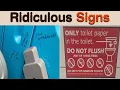 Ridiculous Signs Funny Public Notices That Somehow Made Perfect Sense Sign Hub