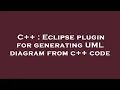 C Eclipse plugin for generating UML diagram from c code