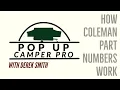 How to look up your Coleman or Fleetwood campers parts