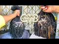 QTHEBRAIDER Men Triangle Part Double Strand Twists Easy Straight to the Point