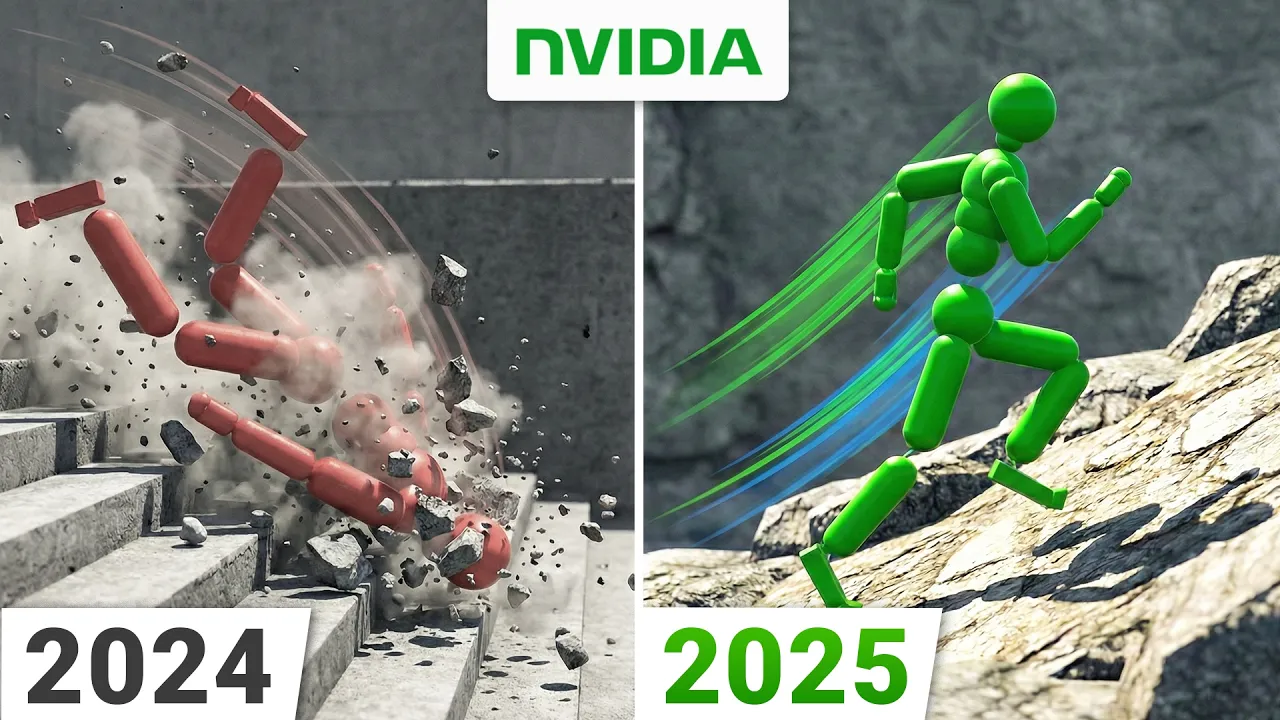 Inovação em Animação Neural: A Evolução da NVIDIA na Locomoção Humanoide em Tempo Real