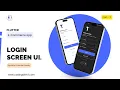 Login Page in Flutter tutorial - Flutter Login Page UI 2025