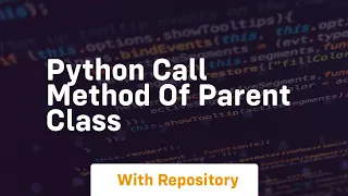 python call method of parent class