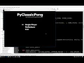 A clone of the classic pong game written in Python Pygame