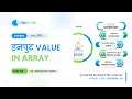 How to take input by user in 1 D array in Java hindi 1 D array input Java Hindi