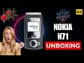 Nokia N71 Unboxing 4K — with all original accessories | RM-67 | Released in 2005