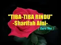 Download Lagu Tiba -Tiba Rindu ~ Sharifah Aini