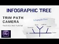 How to Draw an Infographic Tree In Adobe After Effects Tutorial Trim Paths Camera