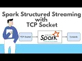 Spark Structured Streaming With TCP Socket Sourcing Spark Tutorial