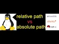 What is relative path and absolute path in rhel redhat linux dailystudylinux