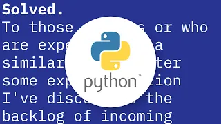 Twitter Streaming API - urllib3 exceptions ProtocolError Connection broken IncompleteRead