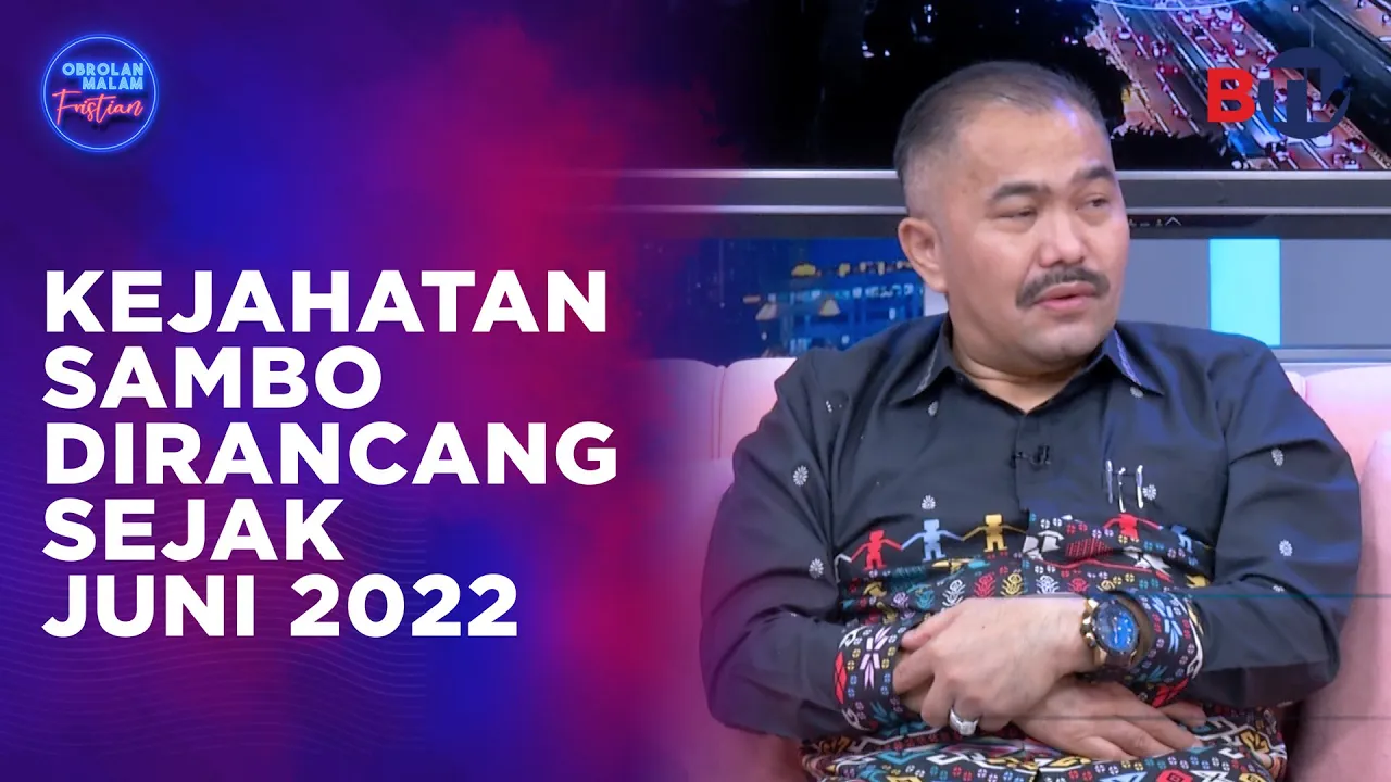 Kejahatan Sambo Dirancang Sejak Juni 2022 - Obrolan Malam Eps 42