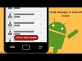 Simple Toast Message