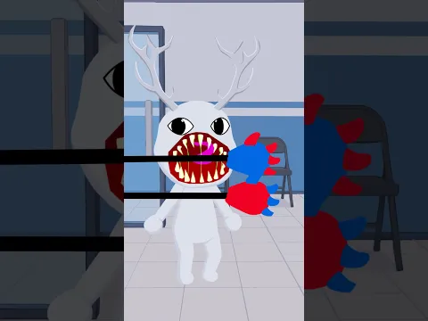 Dandy’s world playing animal hospital anomaly! 🤨 #animalhospitalanomaly #animation #roblox