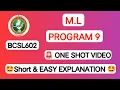 VTU ML Lab Program 9 BCSL606 Naive Bayes Classifier Explained Olivetti Face Dataset
