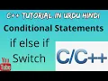Conditional Statements if else if switch statement C tutorial in