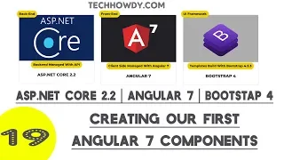 Creating Angular 7 Components for Different Views - Asp Net Core 2 2
