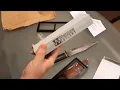 Amazon Verified WHETSTONE CUTLERY Review Demonstration Sharpening Knife Blade WetStone