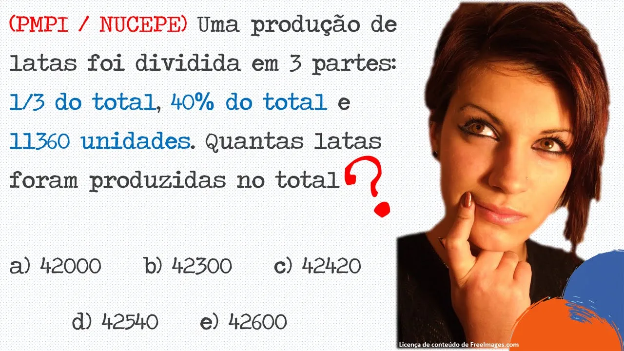 #NUCEPE PMPI :: PORCENTAGEM e FRAÇÃO :: Concurso Soldado PM PI