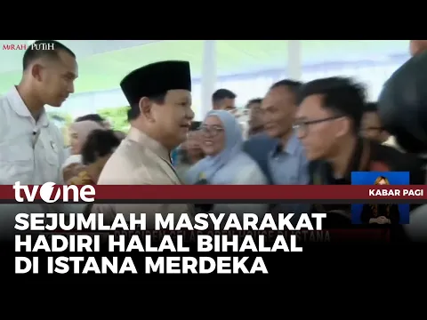 Pejabat & Ratusan Warga Hadiri Acara 'Open House' Presiden Prabowo di Istana