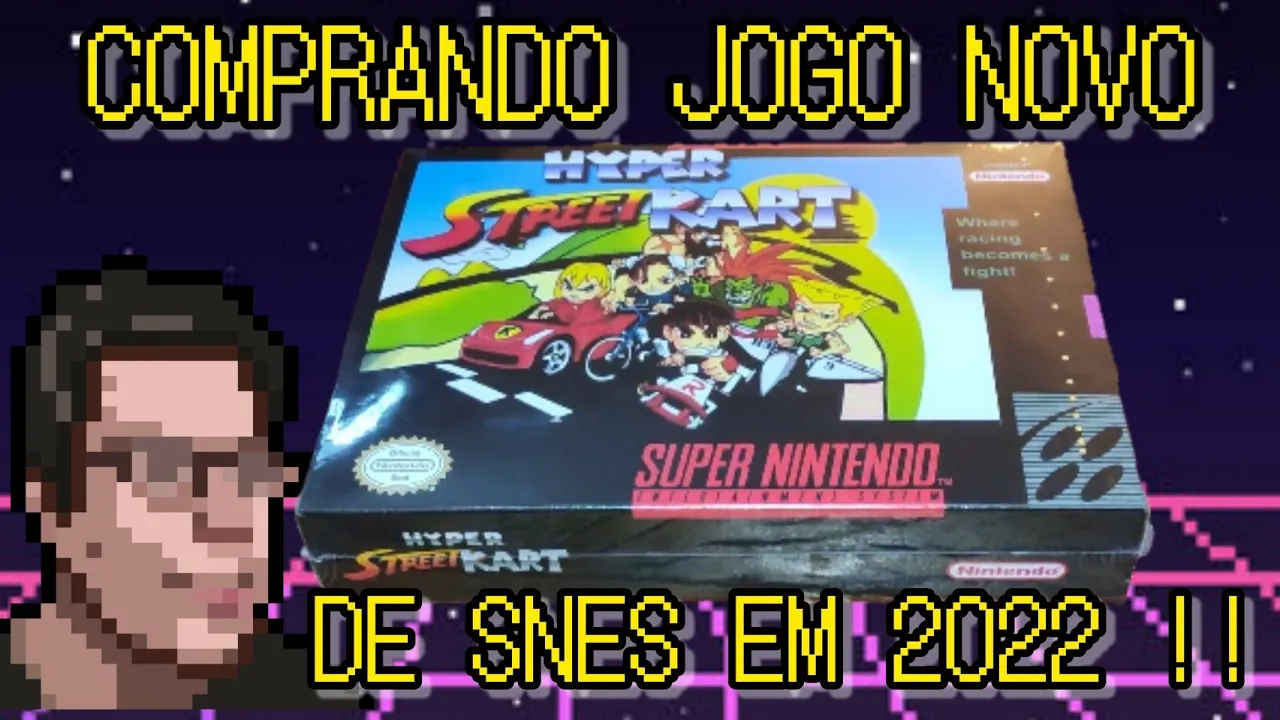 COMPRANDO JOGO NOVO DE SNES EM 2022!!