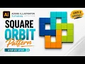 Create a Square Orbit Pattern in Adobe Illustrator Step-by-Step Tutorial