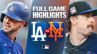 DODGERS vs METS Full Game Highlights July 25 2026 MLB Season