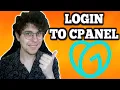 How To Login To CPanel In GoDaddy