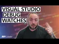 How to Setup Watches to Debug Variables in Visual Studio