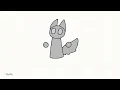 Transfur animation Gray fusion cat