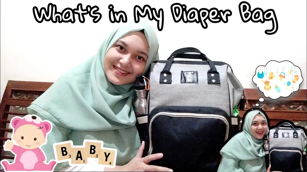 Babyo Review: Babycare Diaper Bag - Tas  Bayi Trendy Muat banyak Tahan Banting